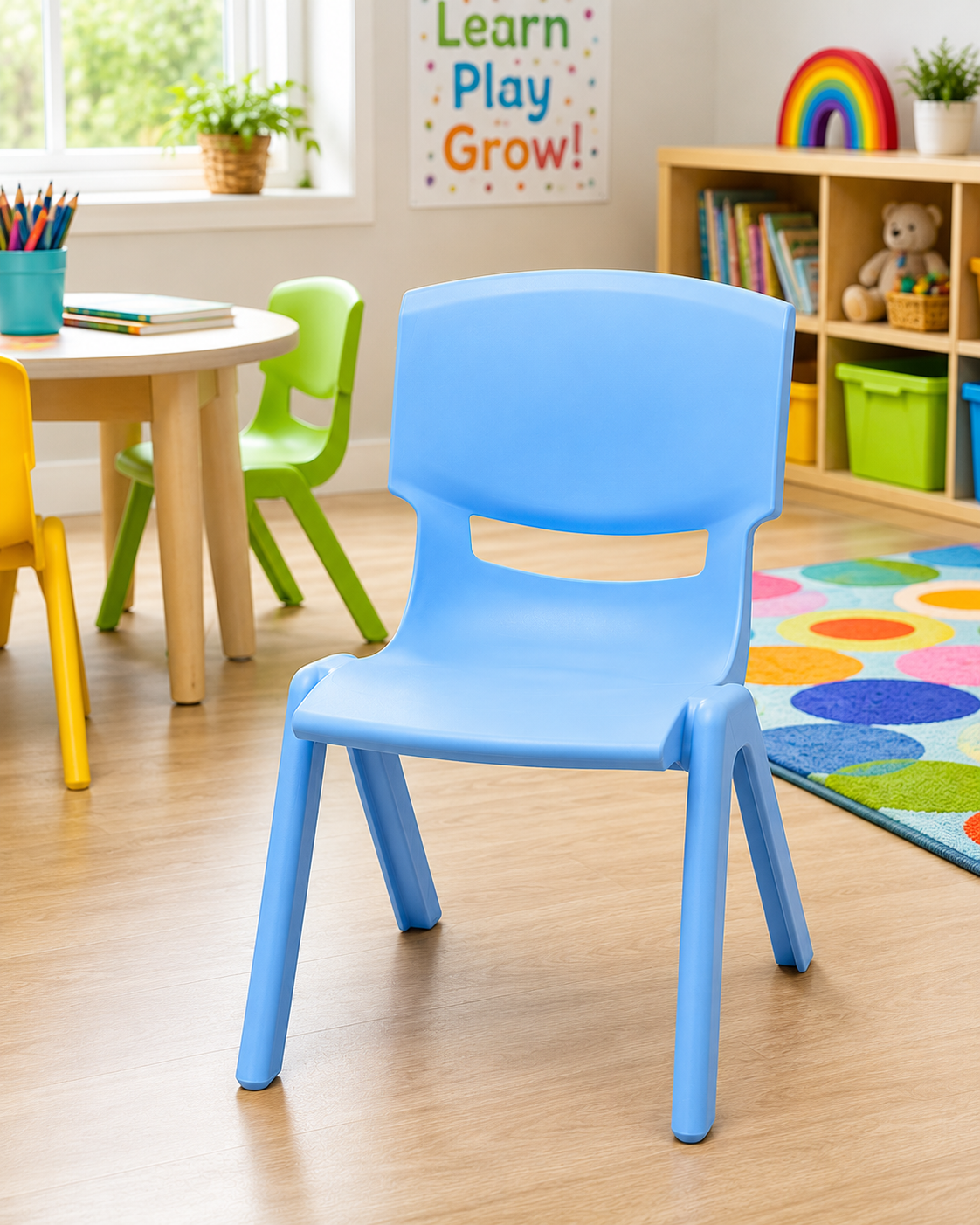 Kids Plastic Study & Activity Chair