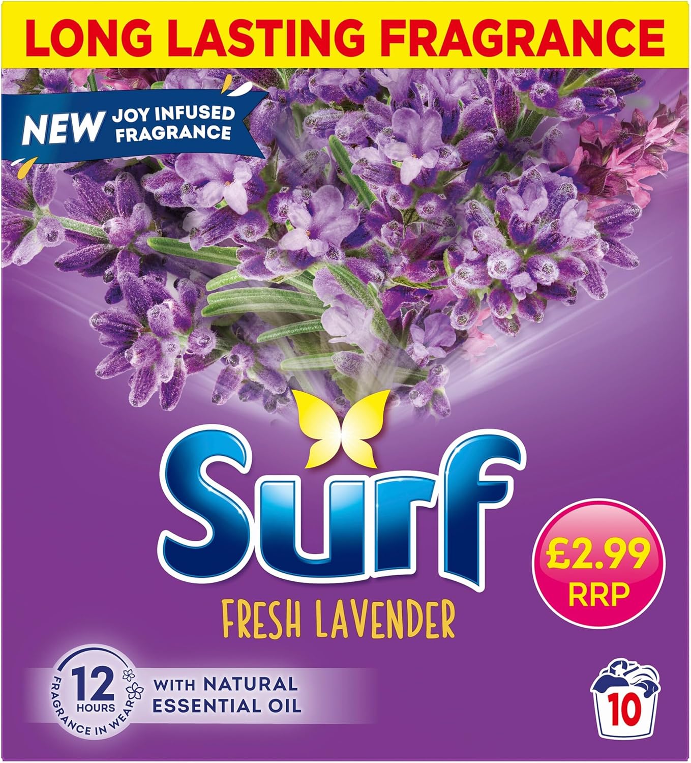 Surf Fresh Lavender 10W Washing Powder
