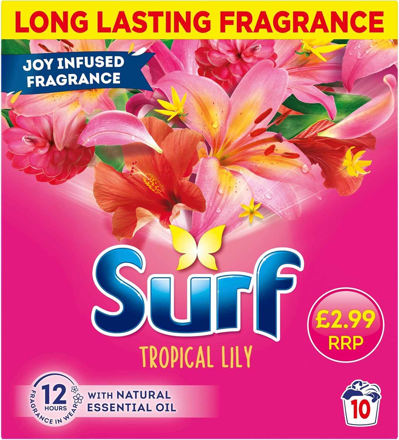 Surf Tropical Lily 10W Washing Powder