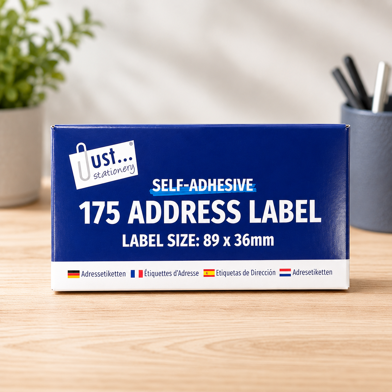 Self-Adhesive Address Labels – 175 Pack, 89 x 36mm