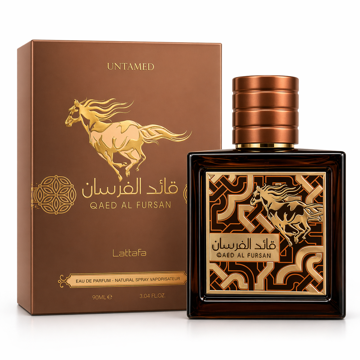 Lattafa Qaed Al Fursan Untamed Eau De Parfum – 90ml