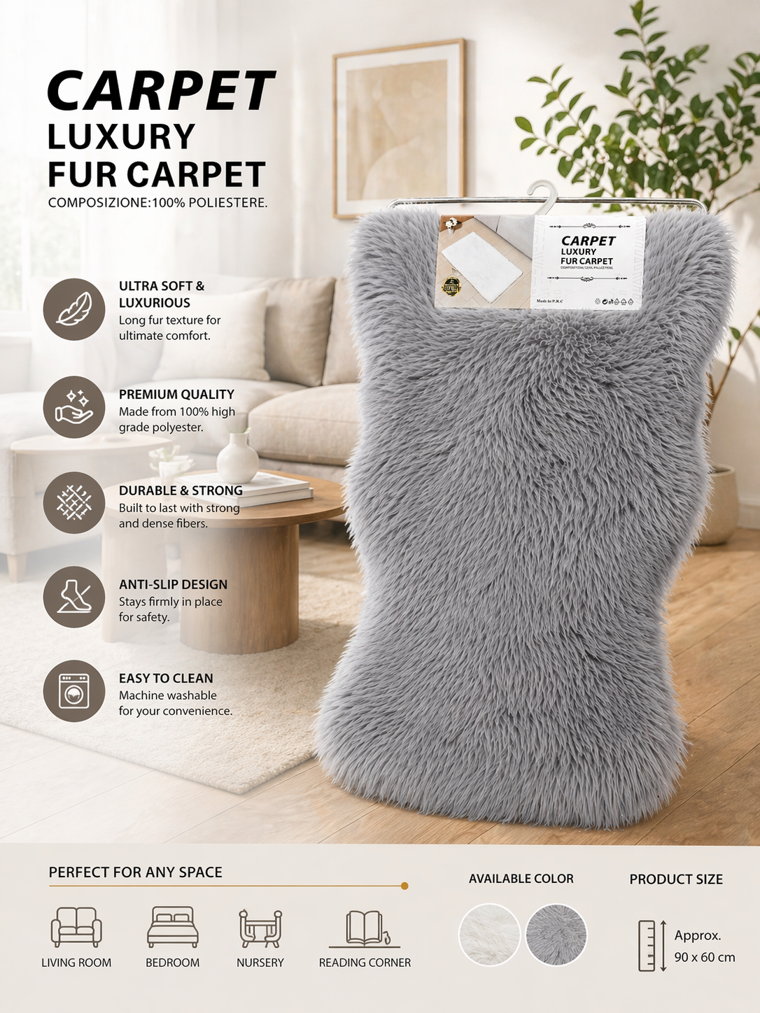 Luxury Fur Carpet