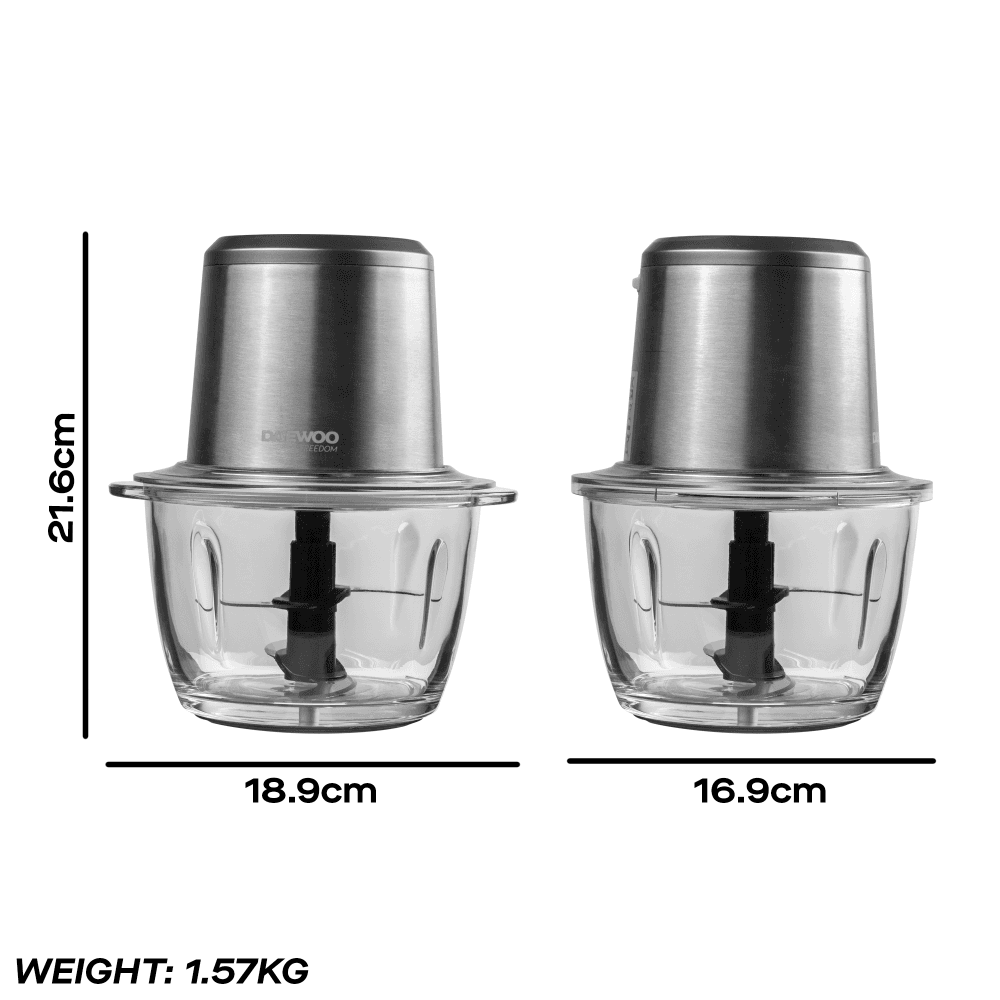 Daewoo Cordless Pro – 1L Rechargeable Food Chopper