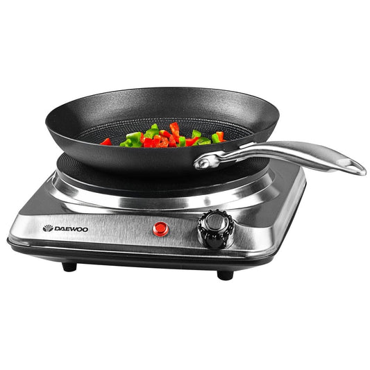 Daewoo Single Hot Plate – 1500W Portable Electric Hob