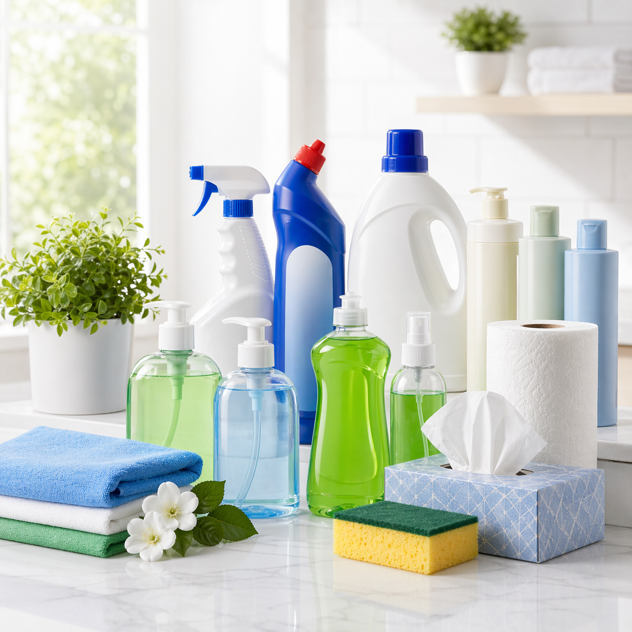 Toiletries & Cleaning Products