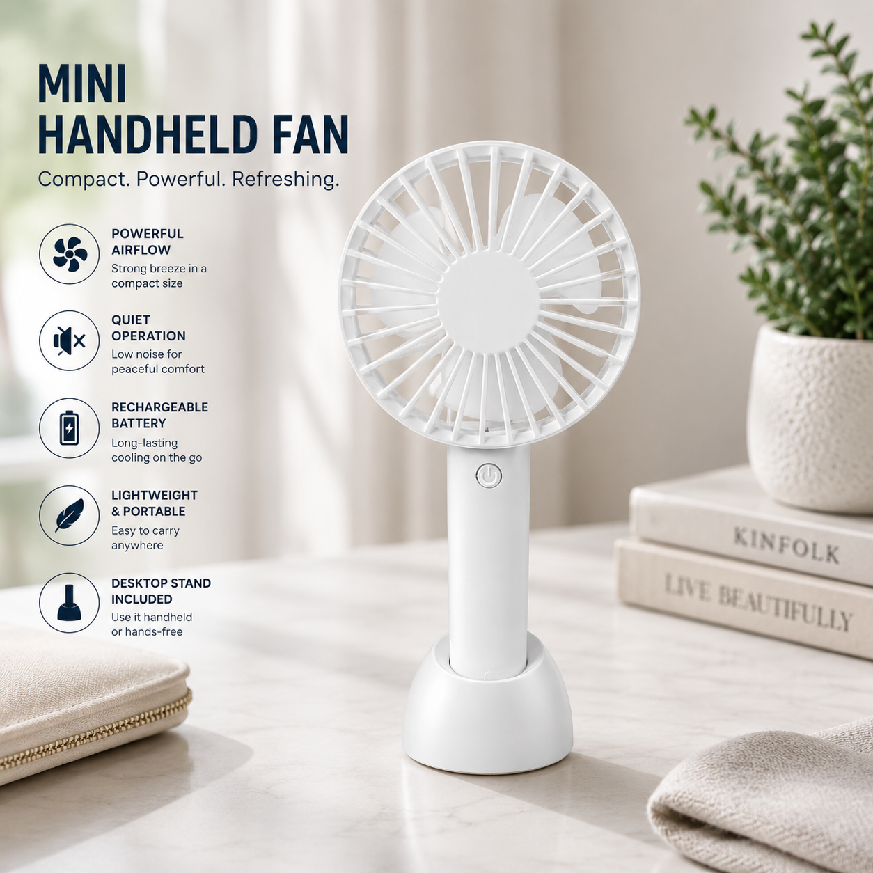 Daewoo Mini Hand Held Fan