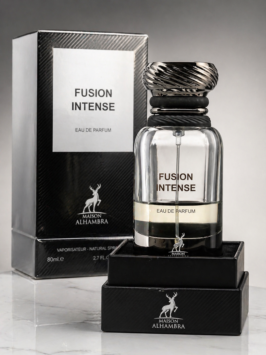 Maison Alhambra Fusion Intense Eau de Parfum 80ml- Long Lasting Luxury Fragrance
