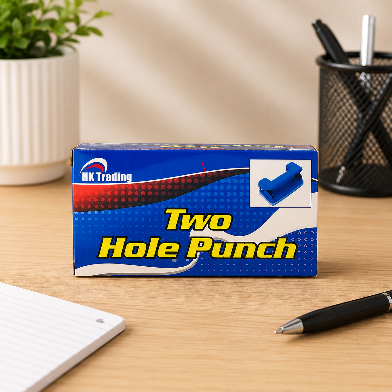 Two Hole Punch – Compact Manual Paper Punch