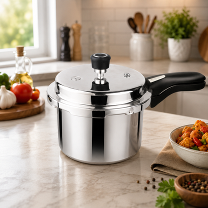 Heritage Aluminium Induction Base Pressure Cooker