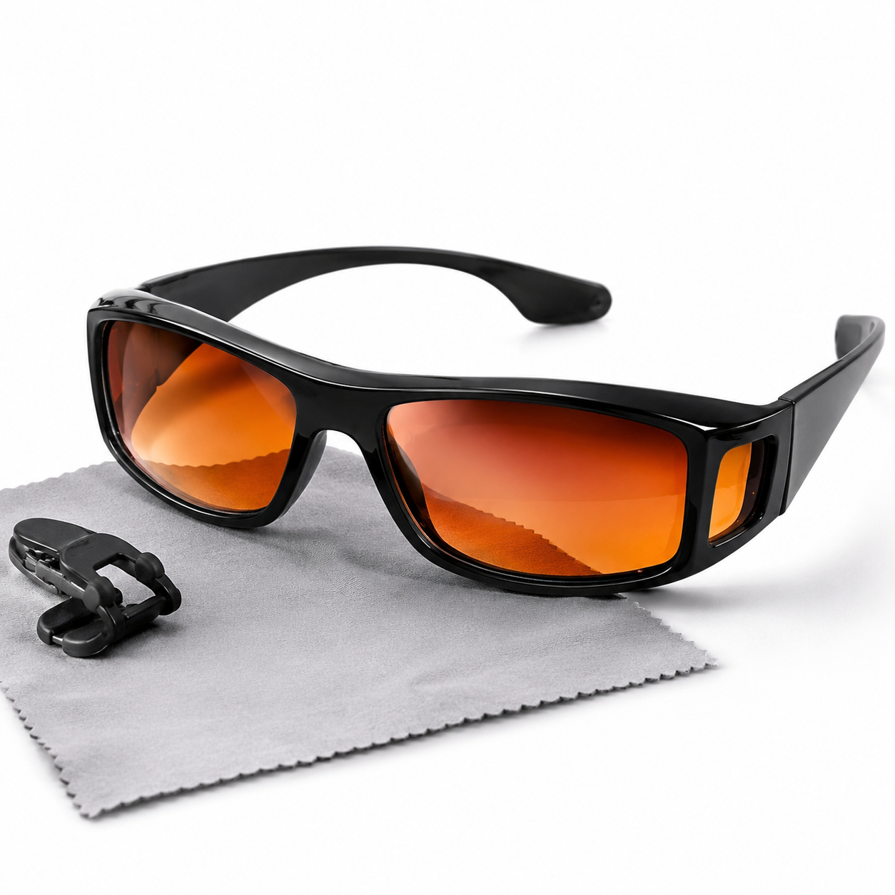 HD Vision Wrap Around Sunglasses Fits Over Prescription Glasses UV400