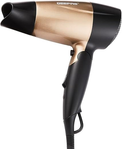 Geepas 1600W Foldable Travel Hair Dryer