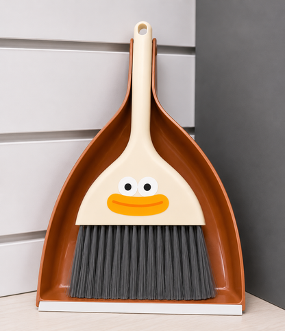 Cute Cartoon Mini Broom & Dustpan Set