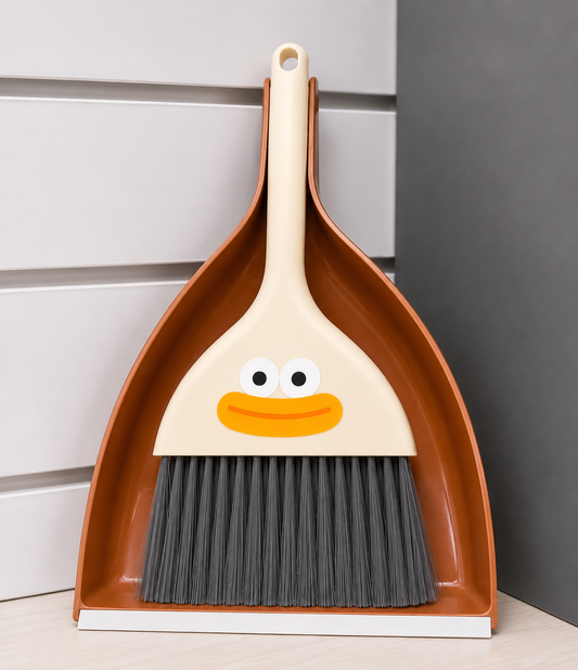 Cute Cartoon Mini Broom & Dustpan Set