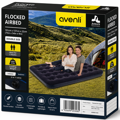 Flocked Air Bed