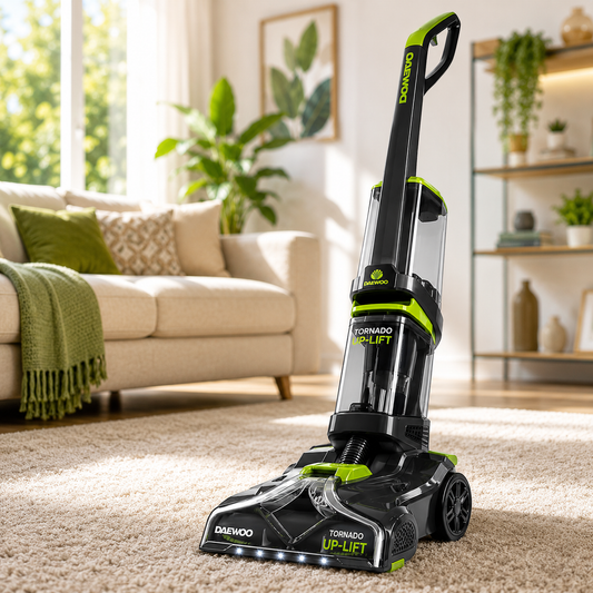 Daewoo Tornado 600W 2-in-1 Up-Lift Upright Corded Vacuum Cleaner