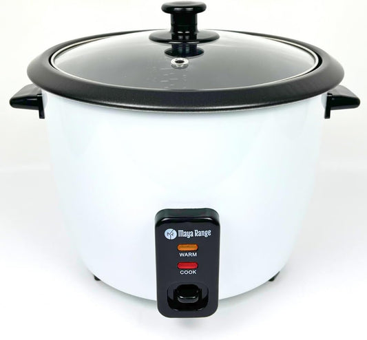 Maya Range Electric Rice Cooker & Steamer - 1.8L (10 Cups)