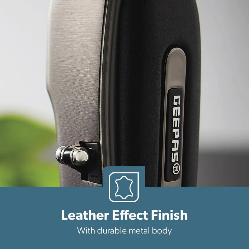 GEEPAS 6-In-1 Rechargeable Hair Clipper & Electric Trimmer