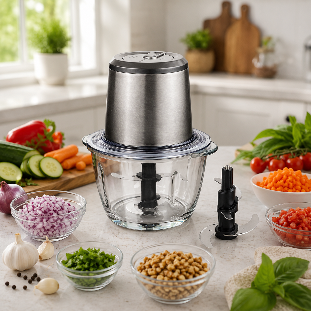Daewoo Cordless Pro – 1L Rechargeable Food Chopper