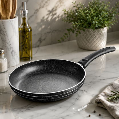 Non Stick Frying Pan with Marble Stone Coating 22cm-32cm