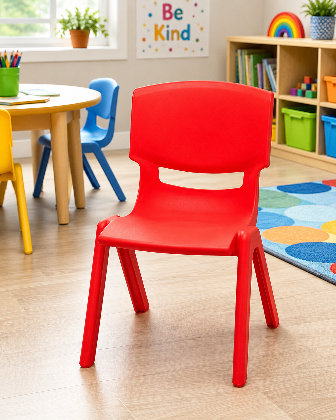 Kids Plastic Study & Activity Chair