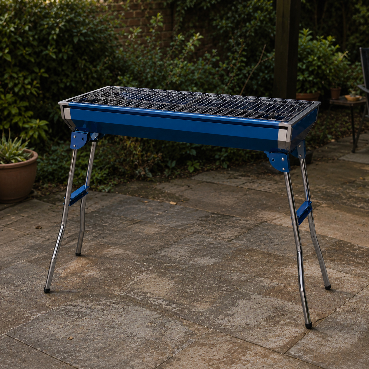 Extra Large Portable BBQ Grill Stand