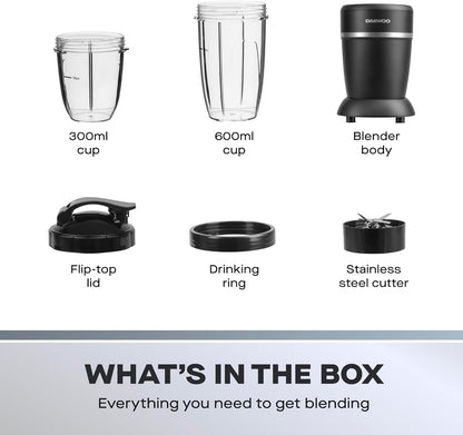 Daewoo Ultra Blend 1000W Personal Blender – High Power Smoothie Maker