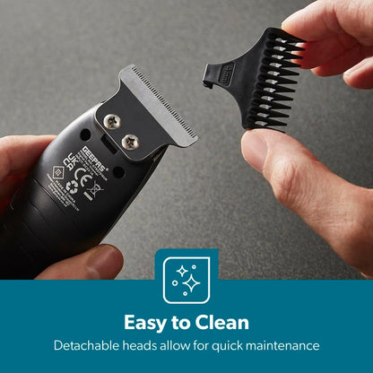 GEEPAS Rechargeable Digital Hair Trimmer