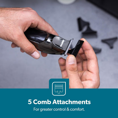 GEEPAS Rechargeable Digital Hair Trimmer