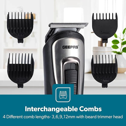 Geepas 11-in-1 Rechargeable Grooming Kit