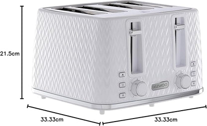 Daewoo Argyle 4 Slice Toaster