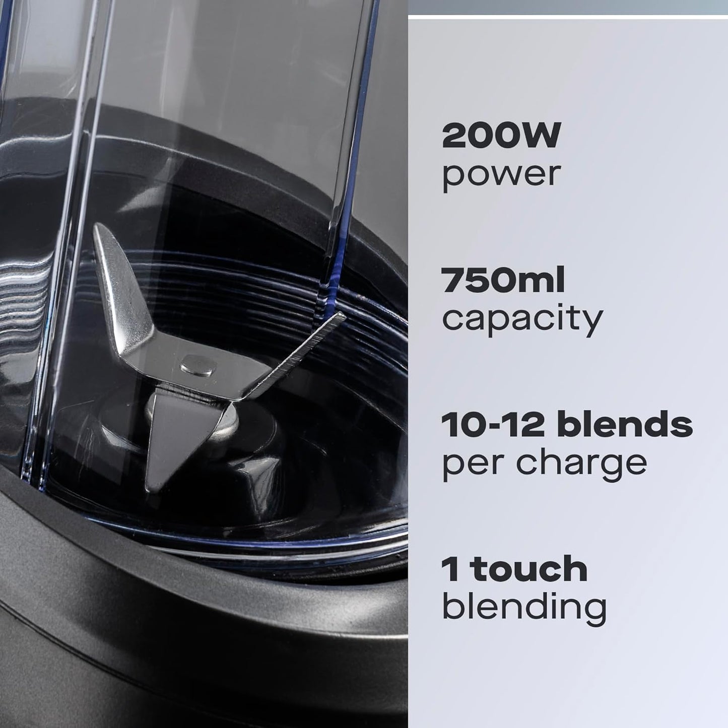Daewoo Cordless Portable Blender – 450ml