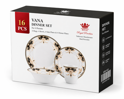 Vana Dinner Set 16PCS