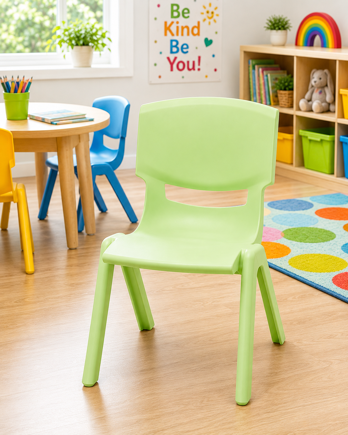 Kids Plastic Study & Activity Chair