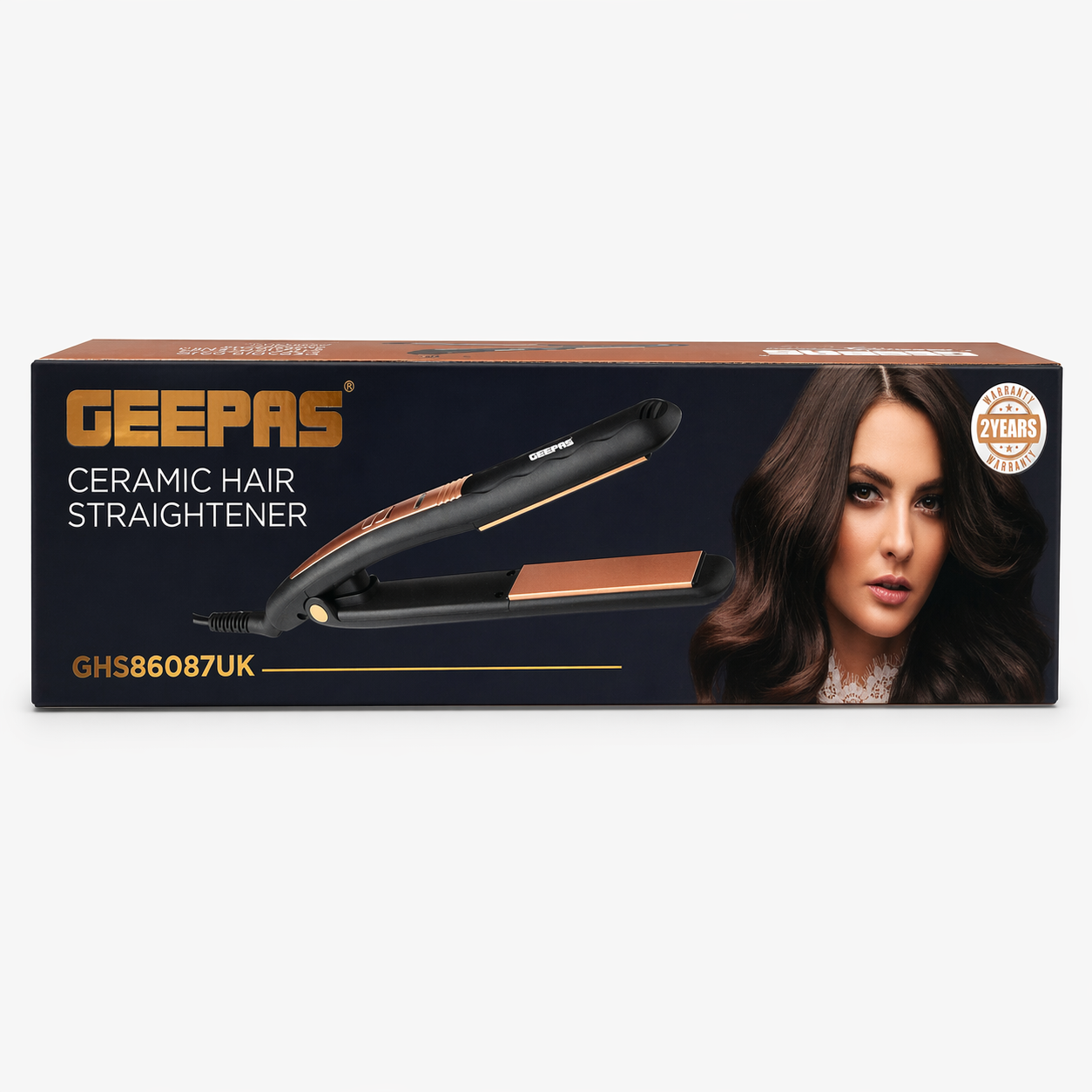 Geepas Ceramic Hair Straightener GHS86087UK