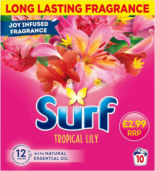 Surf Tropical Lily 10W Washing Powder