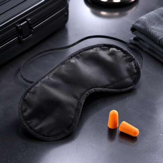 Travel Sleep Eye Mask & Ear Plugs Set
