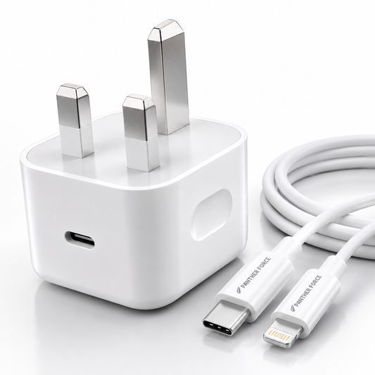 Panther Force  20W USB C Fast Charger UK Plug