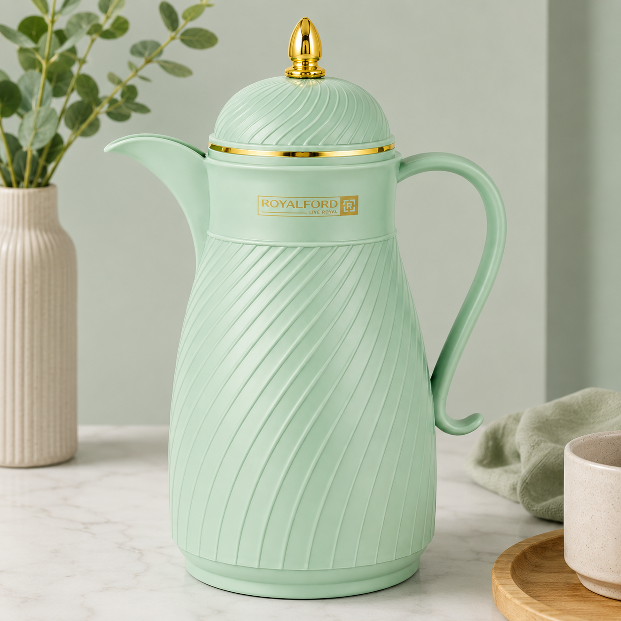 Royal Ford Glass Vacuum Flask 1L