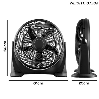 Daewoo 20" Velocity Floor Fan 90W