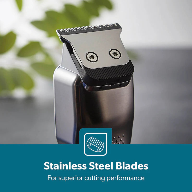 GEEPAS Waterproof and Rechargeable Hair & Beard Trimmer