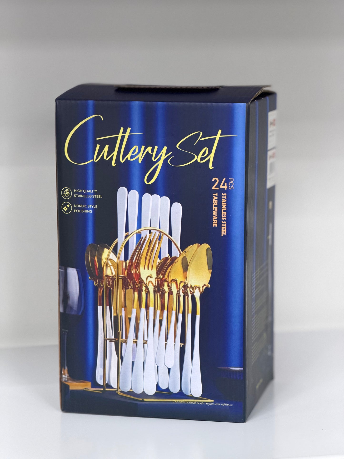 Stainless Steel Cutlery Set 24Pcs