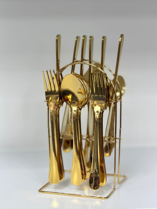 Stainless Steel Cutlery Set 24Pcs