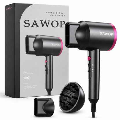 SAWOP 1800W Professional Hair Dryer