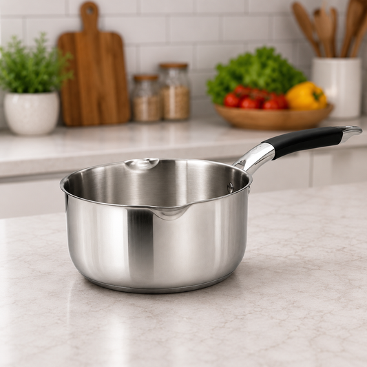 Premium Stainless Steel Milk Pan 16cm,18cm and 20cm