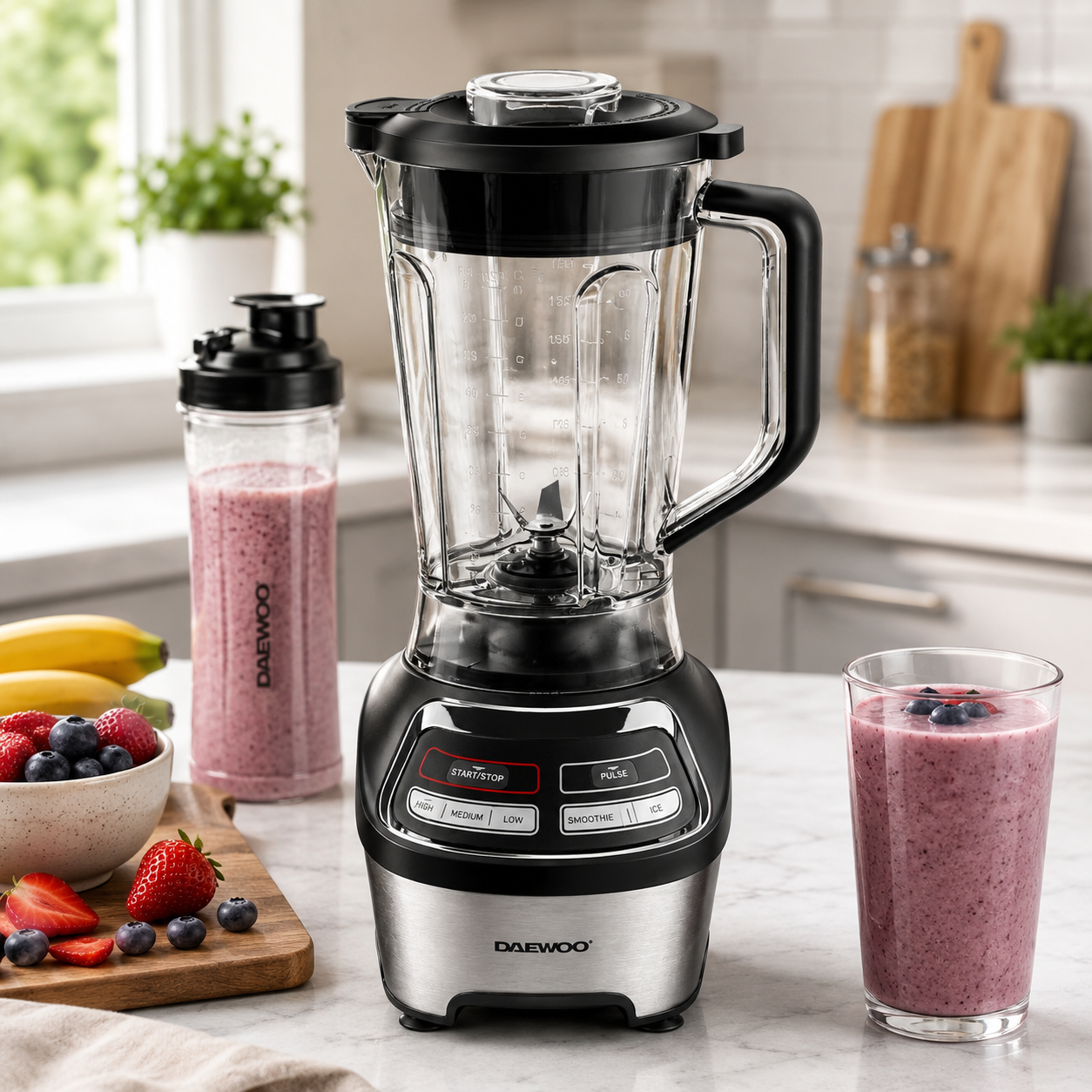 Daewoo 1200W 1.85L Samurai Powerblend Pro Blender