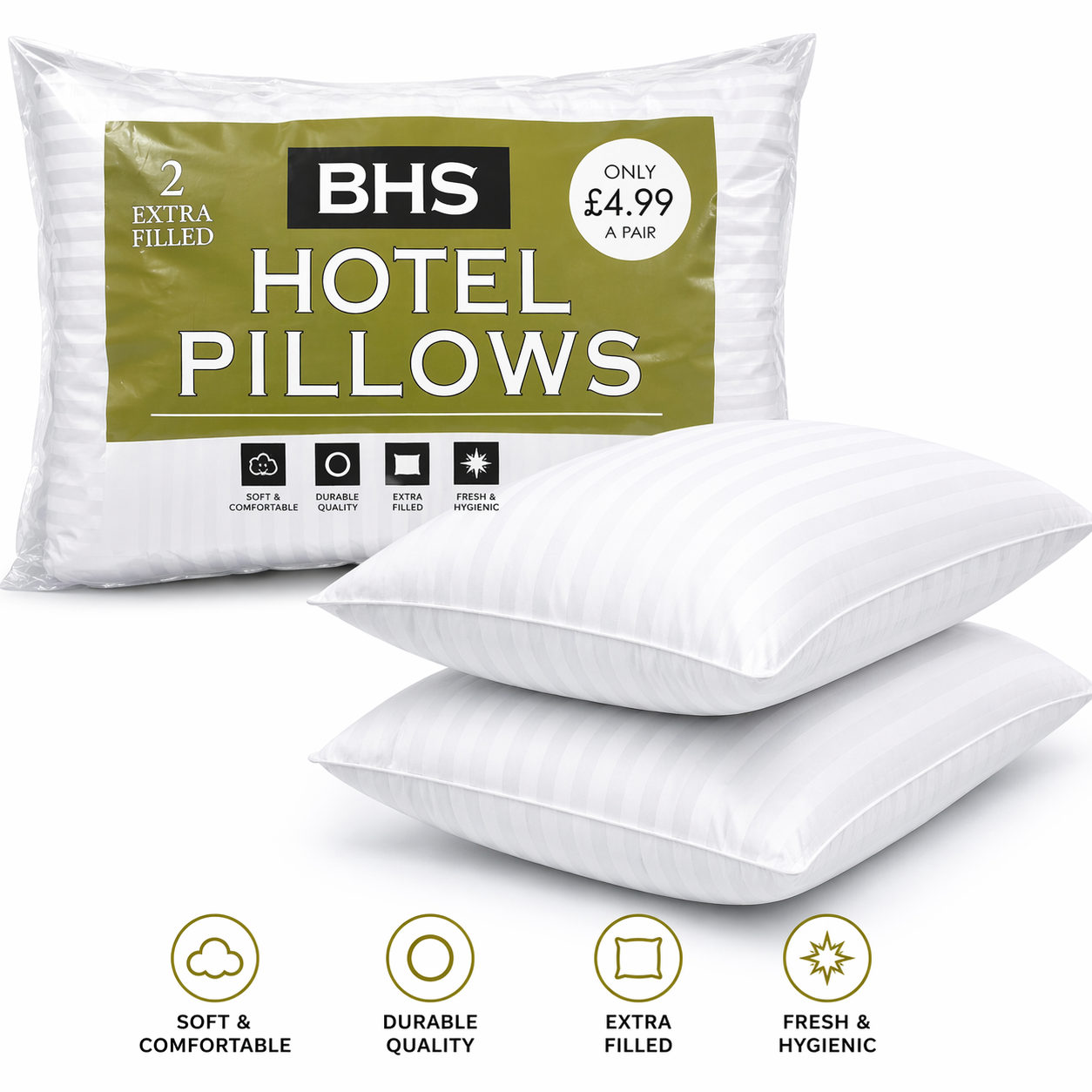 BHS Pillow Pair of 2