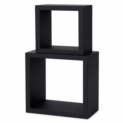 TrendShelving Marseille 2 Cube Wall Shelf Set