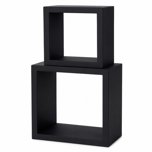 TrendShelving Marseille 2 Cube Wall Shelf Set