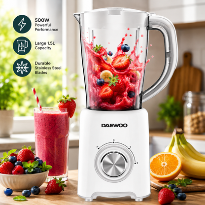 Daewoo 2 in 1 Jug Blender & Grinder 1.5L  500W