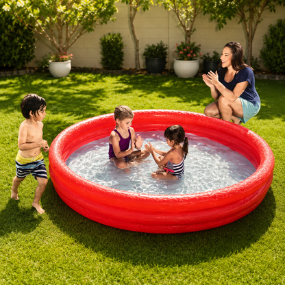 Inflatable Family Paddling Pool 183cm 6ft for kids